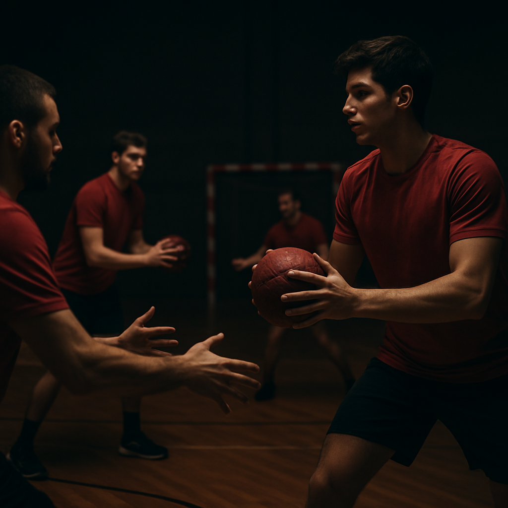 Entrenamiento de balonmano